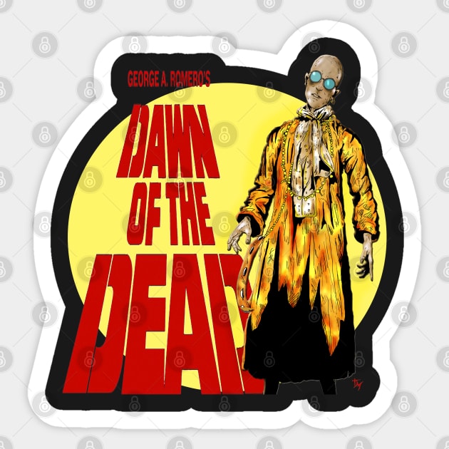 Dawn of the Dead Sticker by Trapjaw1974